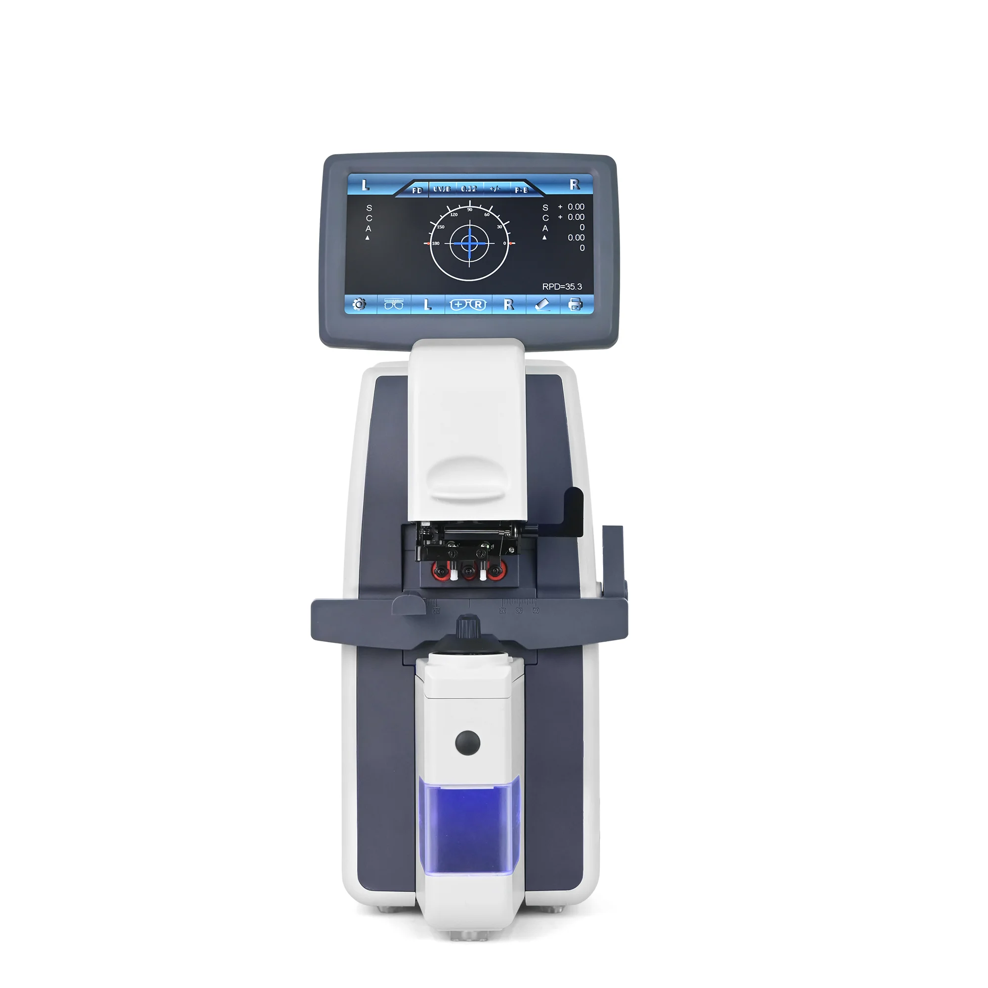 SJ Optics High Quality Digital Lens Meter SJ-810 for Vision Testing Auto Lensmeter High Accuracy for Visual Acuity Exam Apparatu