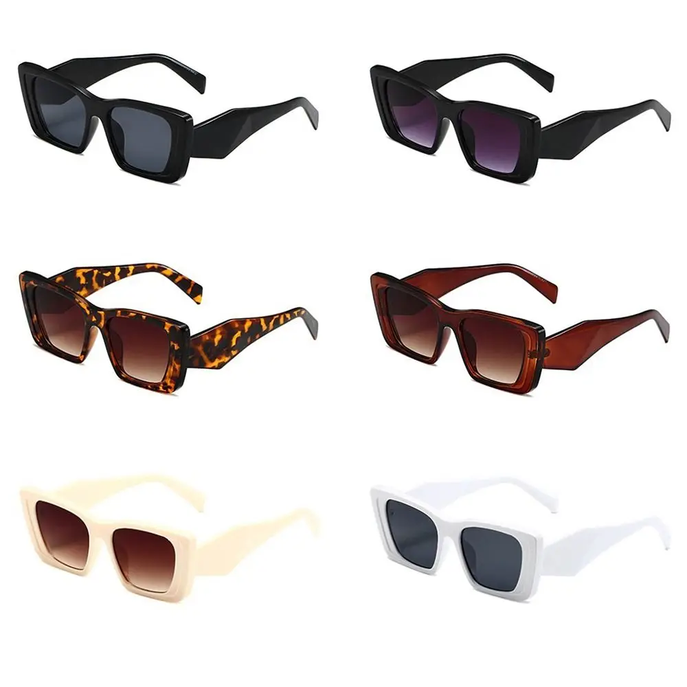 Trendy Square Frame Rectangle Sunglasses Irregular UV Protection Sun Glasses Eyewear for Women & Men