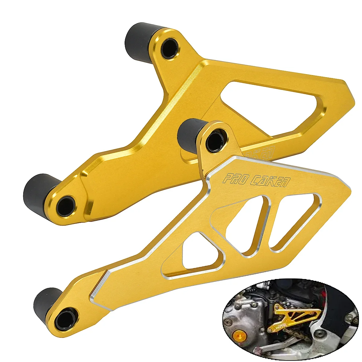 For Suzuki Front Chain Protector Sprocket Guards Cover RMZ250 RMZ450 RM Z250 Z450 RMZ 250 450 DRZ400S DRZ400SM DRZ 400 S SM