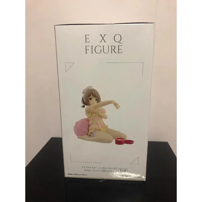 BANDAI oryginalny EXQ THE IDOLM @ STER kopciuszek dziewczyna Mimura Kanako ręcznie robiona figurka gotowy produkt zabawki modele