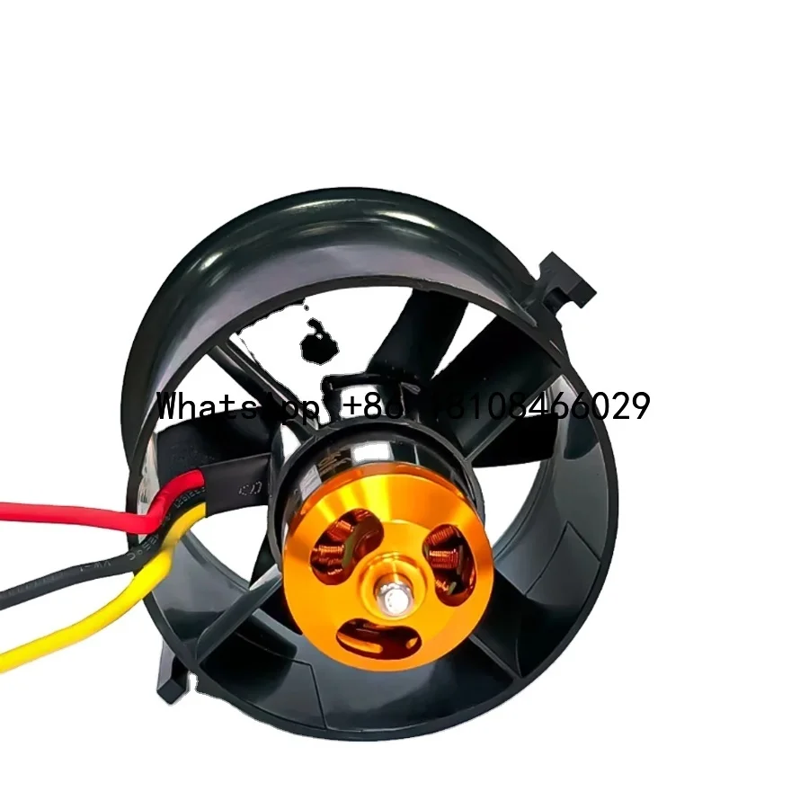 

QX-Motor 70mm EDF 6 Blades Ducted Fan With QF2827 Brushless Motor Use 4S 6S for Remote Control Toy Accessories