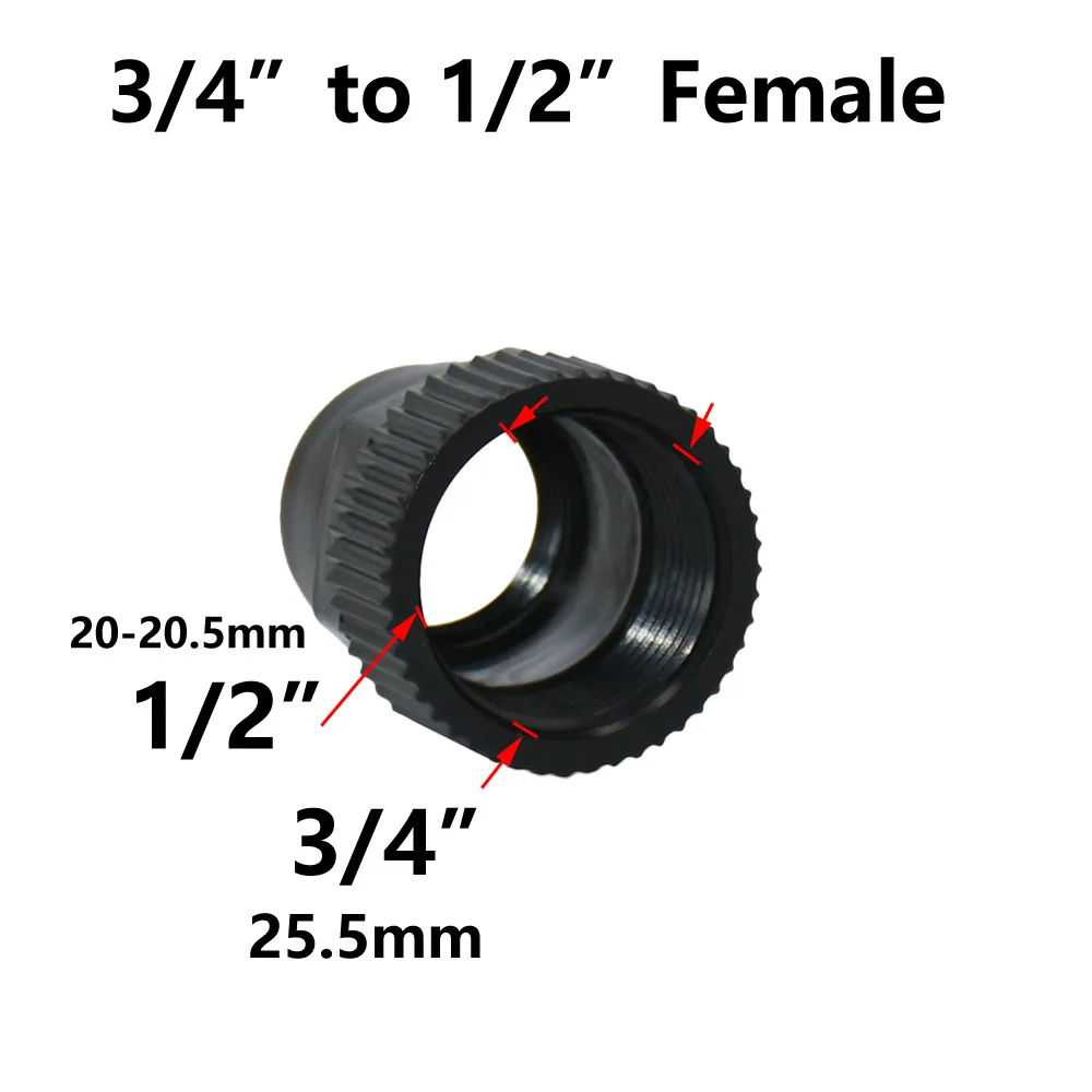 

BSP 3/4" To 1/2" Female Thread Reducer Connector Transition Fittings Repair Conversion Coupler Adapter