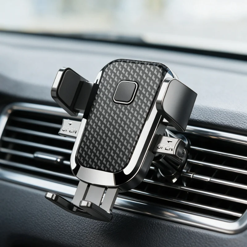 Shockproof Car Phone Mount Air Vent Holder 360° Rotation Stable Bracket for Truck SUV GPS iPhone Samsung Android Cell Phones