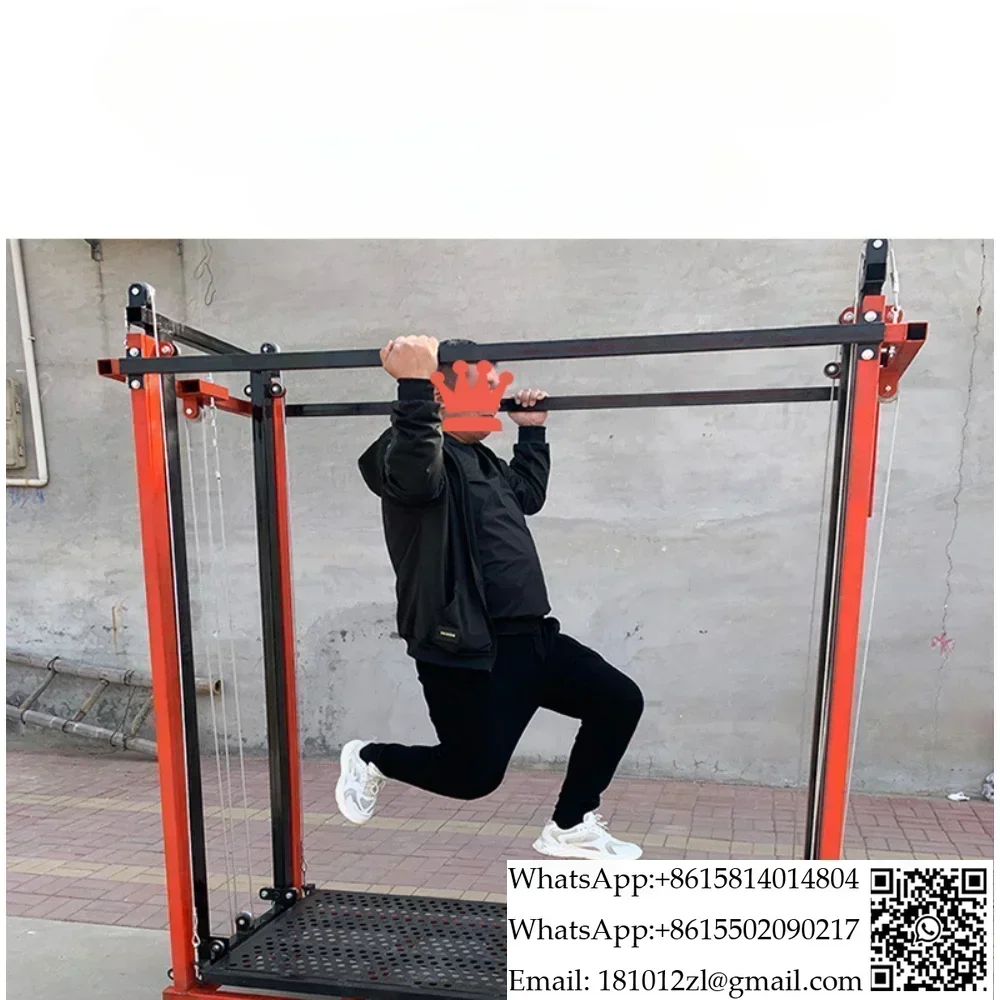 Lifting Fully Automatic Folding  Climbing Scaffold Lift 5m 6m Small Cargo Elevator Hoist for Indoor Outdoor Construction