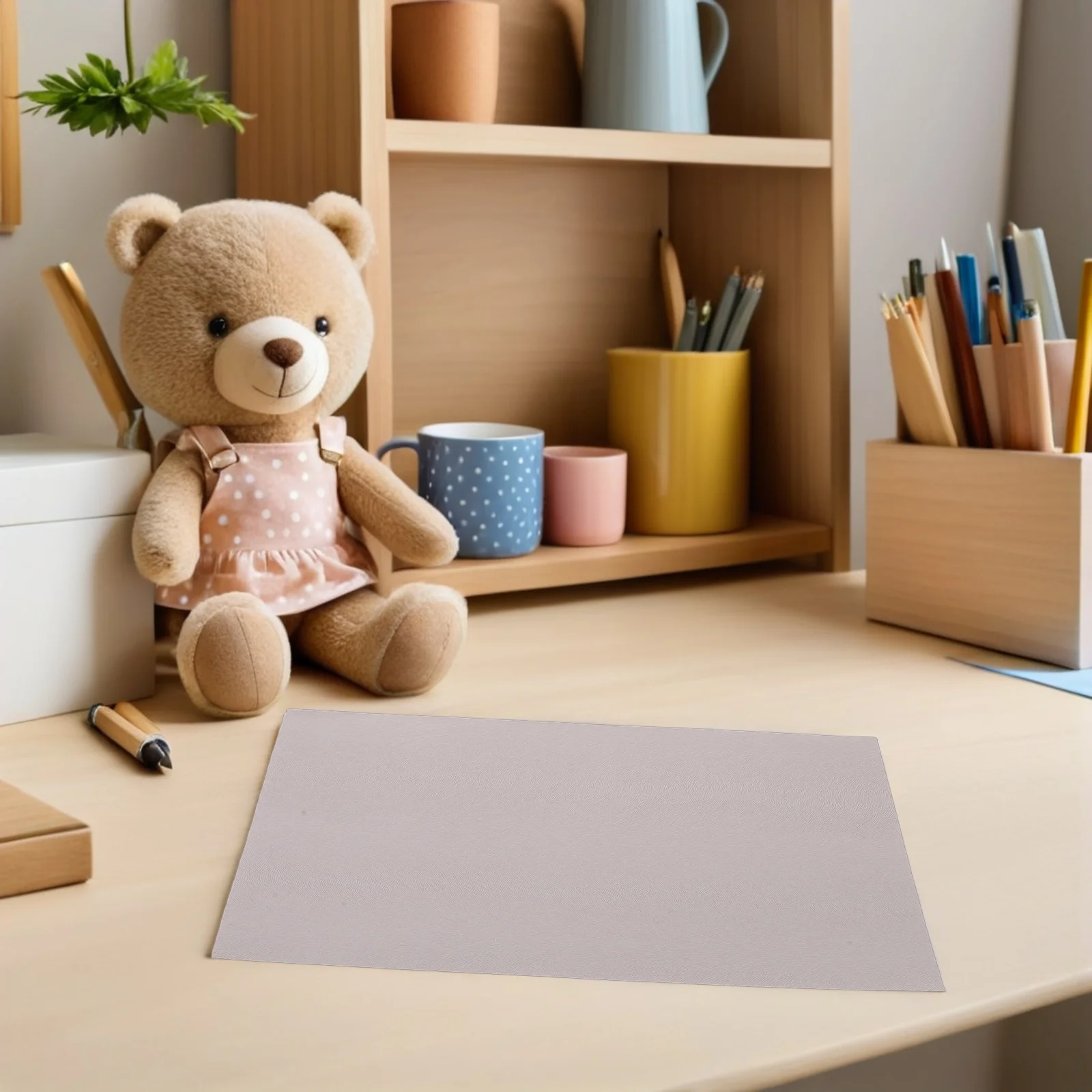 

6Pcs Cat Mask Felt Material Self Adhesive Felt Fabric Sheets for DIY Crafting Party Decorations Costume Making Supplies