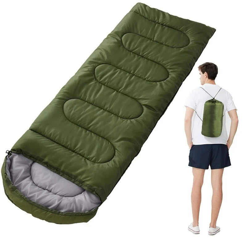 

Camping Sleeping Bag Ultralight Waterproof 4 Season Warm Envelope Backpacking Sleeping Bags for Outdoor Traveling Hiking