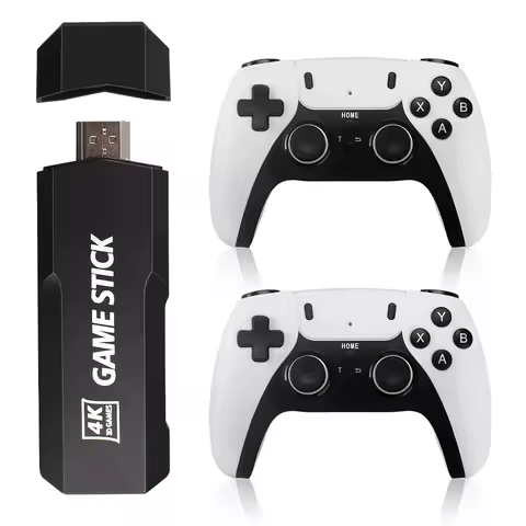 New GD10 PRO Video Game Stick Console 2.4G Double Wireless Controller Game 4K 58000 Games 256GB Retro Games Boy Christmas Gift