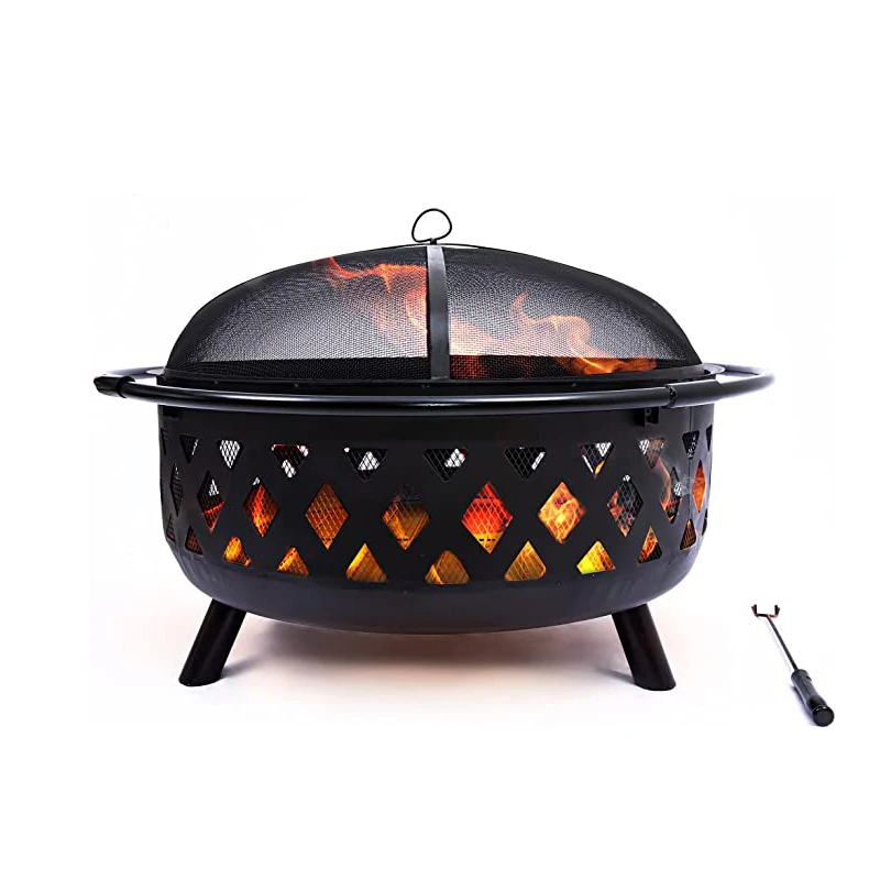 Backyard Firepit Large Bonfire Wood Burning Patio Outdoor Fire Pit