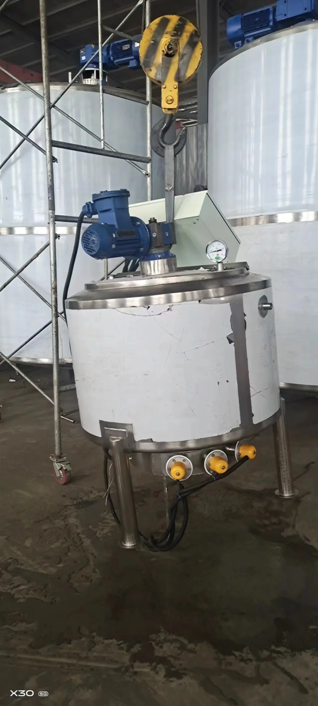 Sterilizzatore per latte in acciaio inossidabile Nuova tecnologia pastorizzatore Riscaldamento elettrico ad alta produttività