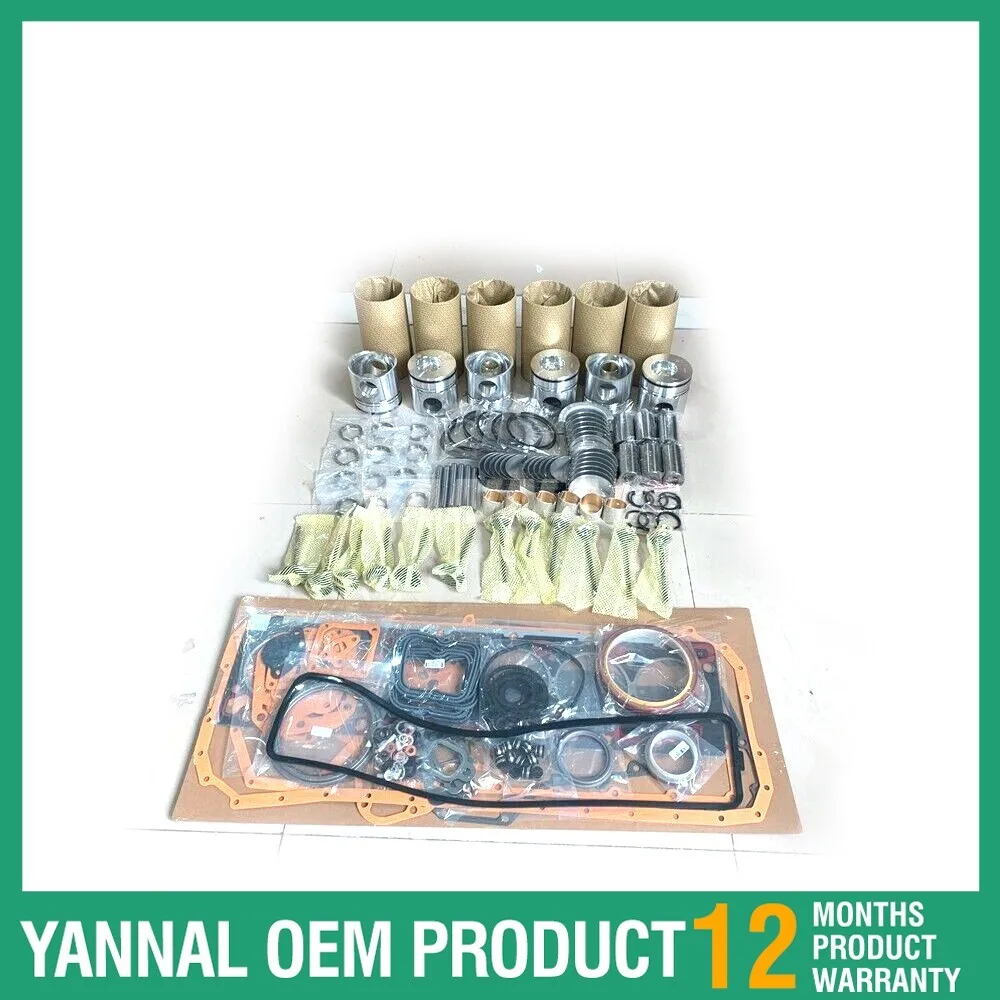 

Комплект для капитального ремонта с набором прокладок, подшипниками и клапанами для Komatsu 6D102