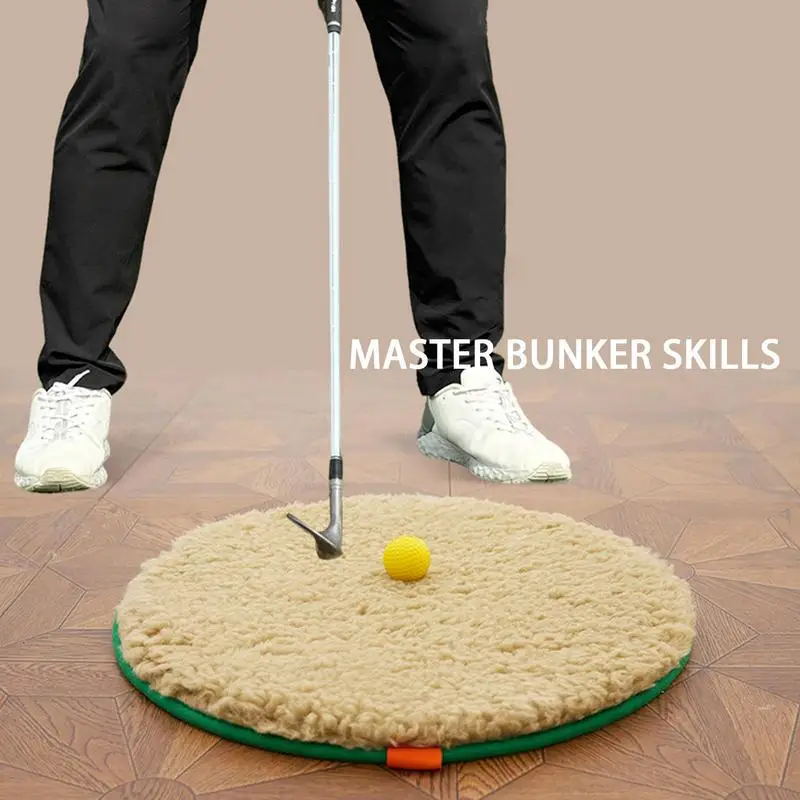 

Тренировочный коврик для бункеры для гольфа, коврик для гольфа, спортивный тренажер для тренировки отсчетов для заднего двора, в помещении, для гостиной, на открытом воздухе, во дворе