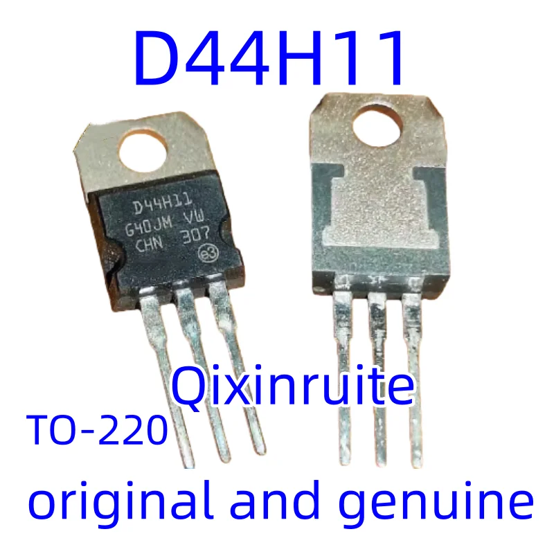 Qixinruite  Brand new original genuine D45H11G=D45H11 D44H11G=D44H11 TO-220 integrated circuit IC chip