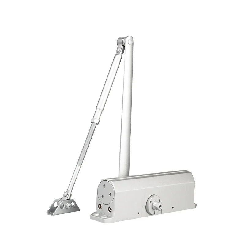 Fechadura de porta resistente, porta de ferro com amortecedor hidráulico de 150KG, fecha automaticamente
