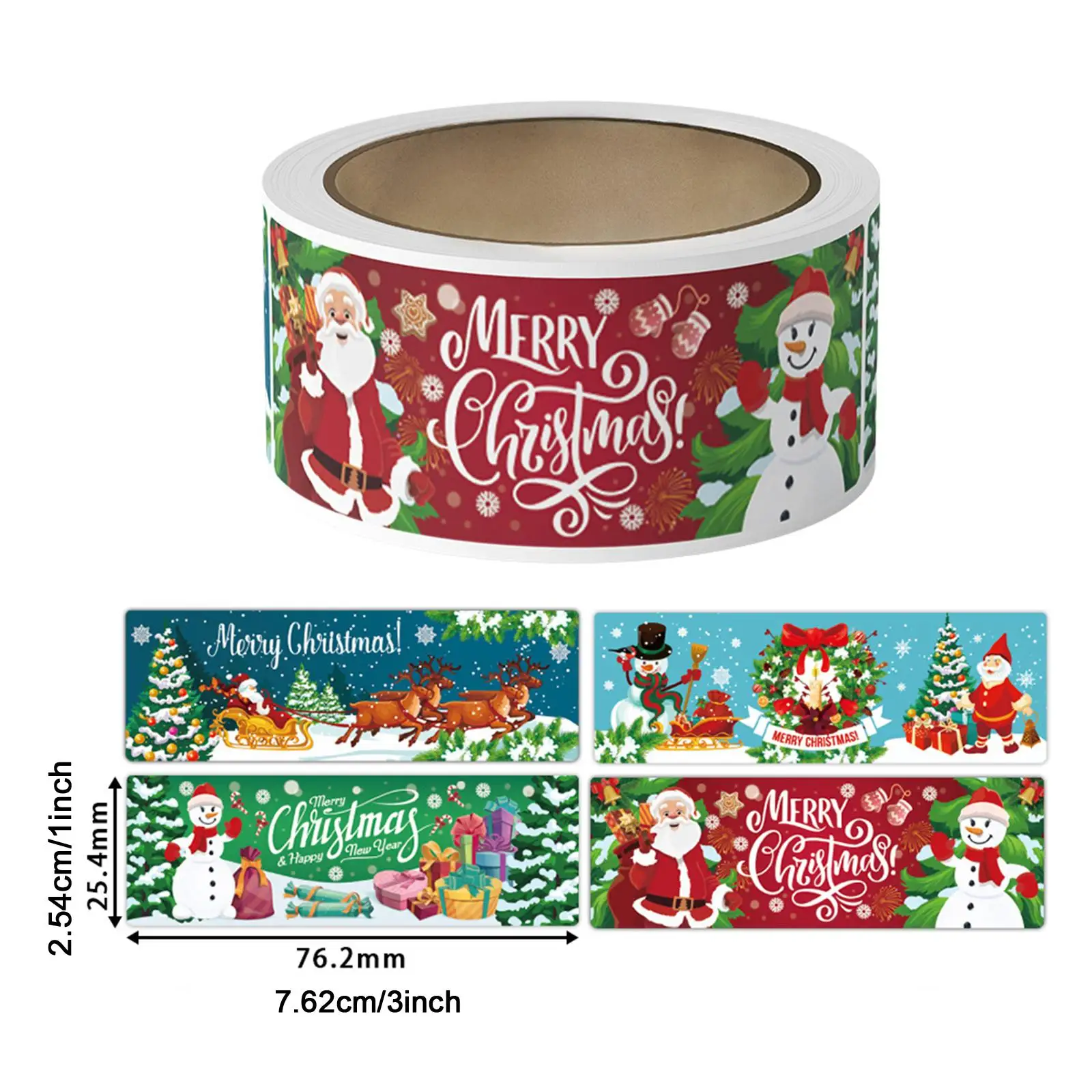 Christmas Envelope Seals Stickers Christmas Tags Sticker,Merry Christmas Stickers Seals Labels for Greeting Cards Wedding