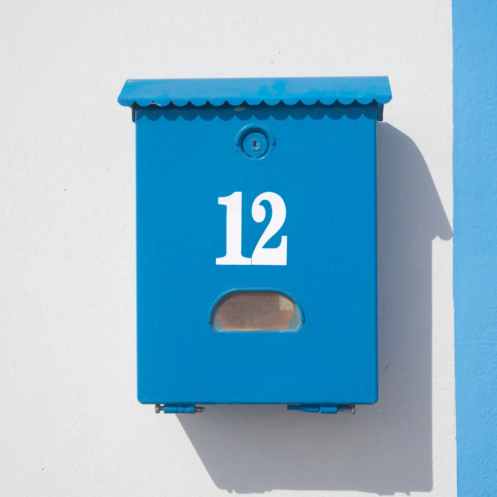 

Number Stickers For Mailbox Outdoor Reflective Self-Adhesive Decals Durable Pvc Doorplate Letter Sticker