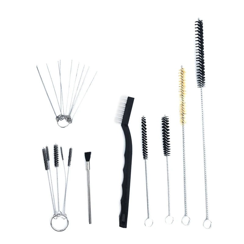 

dwan 17 Pieces Cleaning Needle & Brush Set Guns Clean Accessories