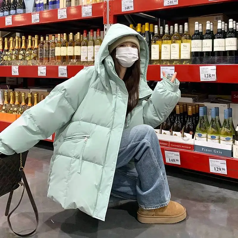 UMI MAO 90 manteau en duvet de canard blanc Femme hiver nouvelle doudoune courte épaisse chaude pour les femmes