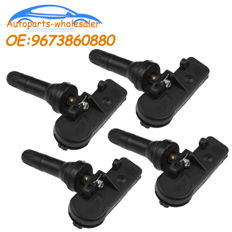 9673860880 samochodu 5430 W0 5430.W0 dla Peugeot 307 T5 308 T7 3008 T84 5008 W24 RCZ T75 TPMS opona czujnik ciśnienia w oponach 433MHz