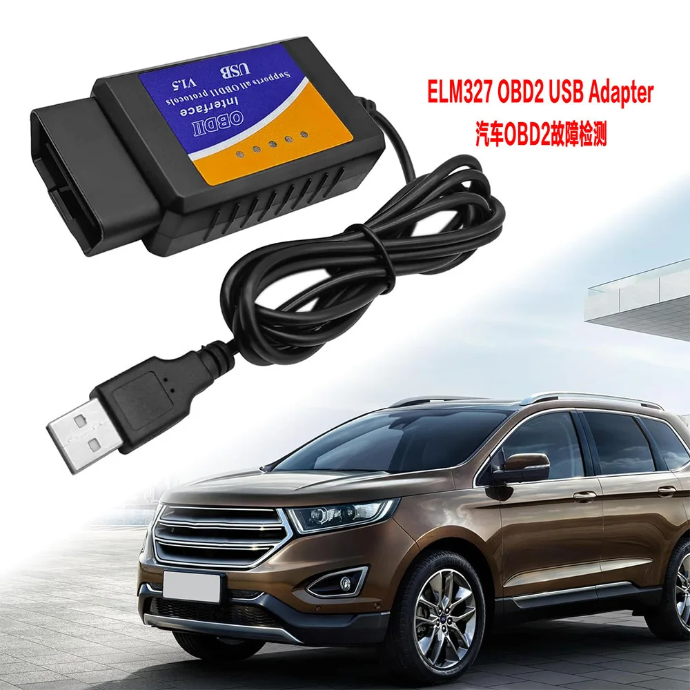 ELM327 USB V1.5 2-Scanner mit CD Manual II Automotive Fehlerdetektor