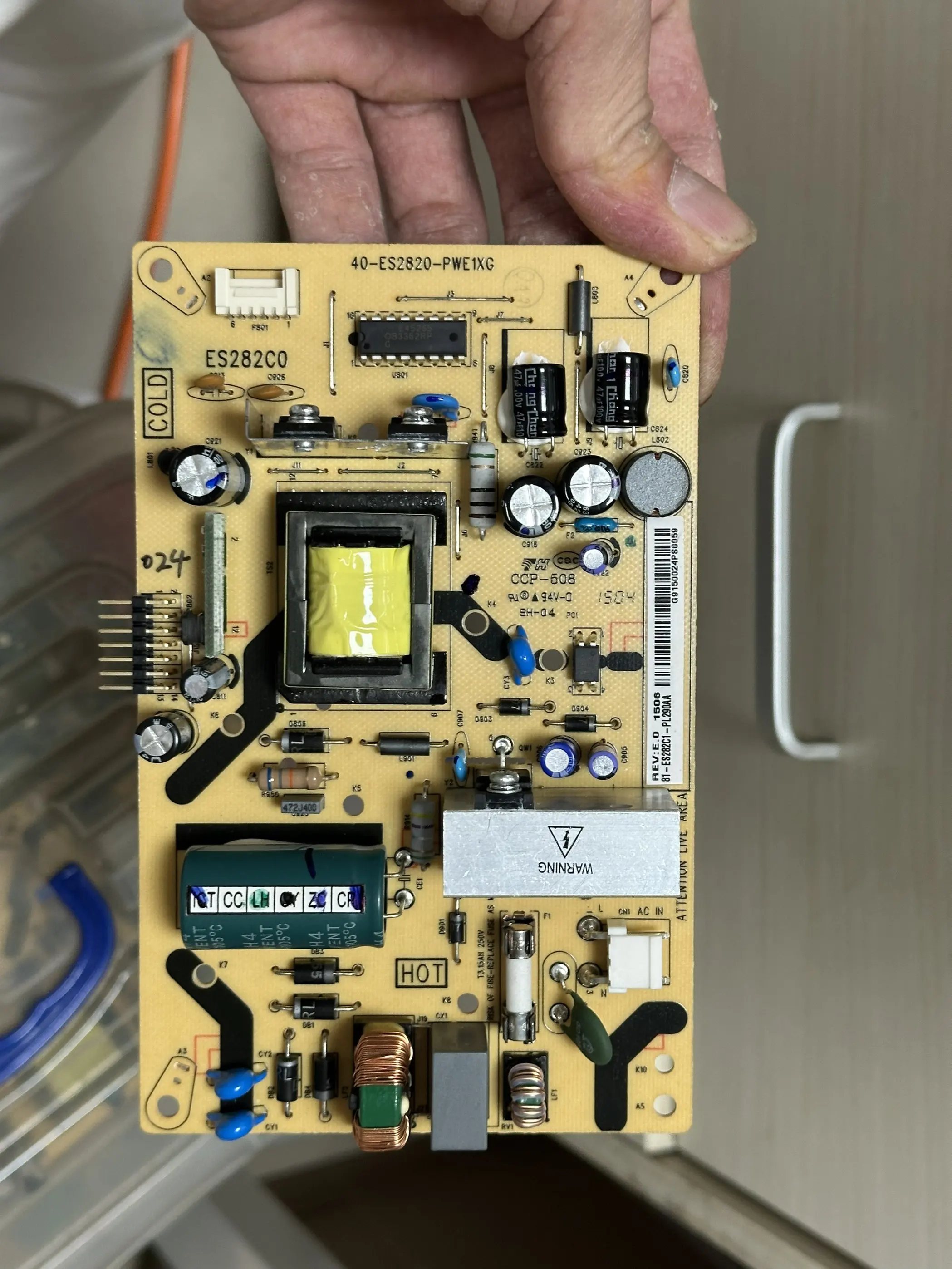 

Оригинальная плата питания 40-ES2820-PWE1XG