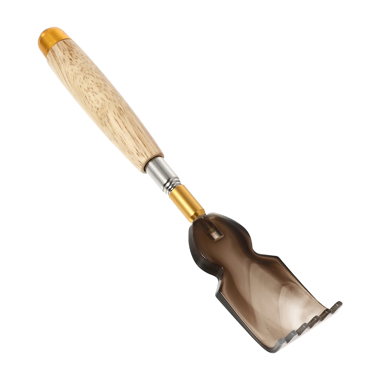 

1 шт. коричневый инструмент для царапин на спине, нежный массажер для снятия стресса, простой в использовании скребок для тела для дома или