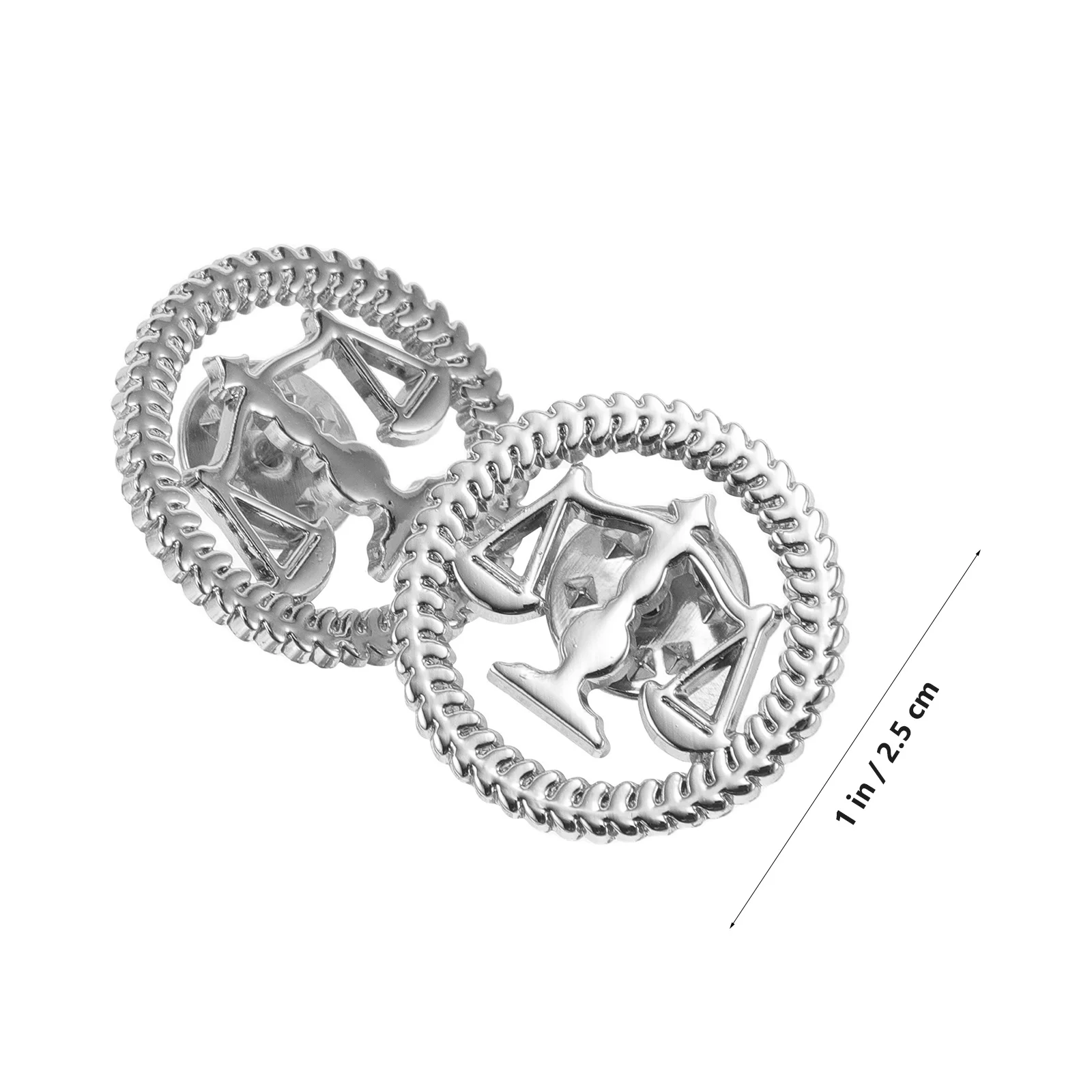 2 szt. Broszka prawnicza, waga sprawiedliwości, przypinka dla mężczyzn i kobiet, studentów praw, adwokatów, sędziów, dodatki do garnituru, biżuteria prawnicza dla mężczyzn