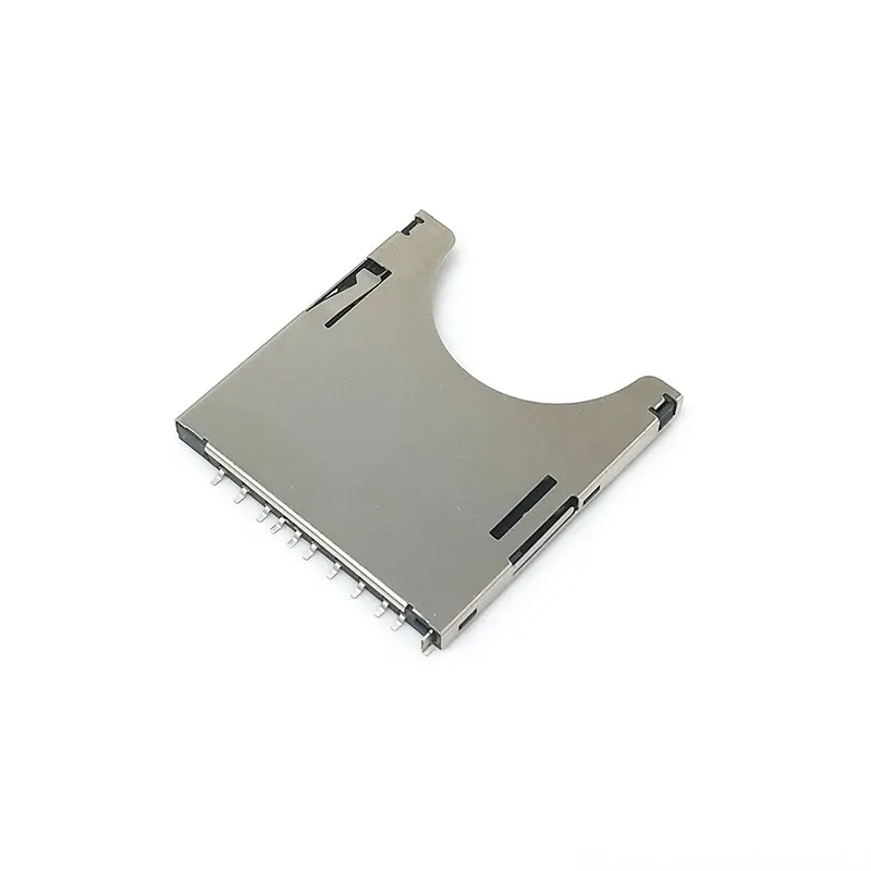 10Pcs/Lot 10Pin Sd Combo Deck Sd Card Slot Pop-Up Sd Card Slot Sd Connector Shell