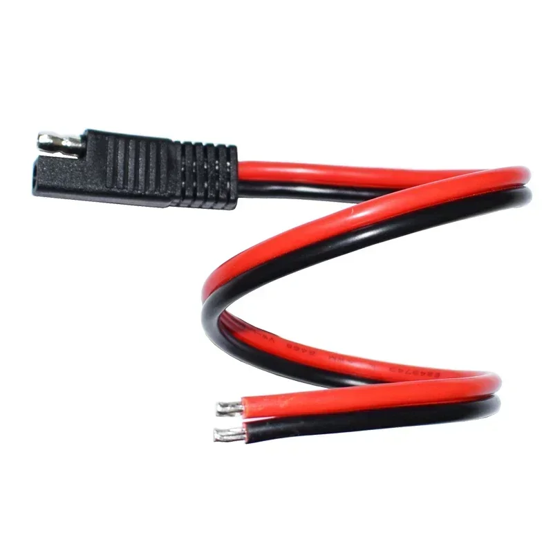 12AWG 30CM SAE Single Ended Extension Cable SAE Quick Disconnect Plug Cable for Automobile and Solar Panel