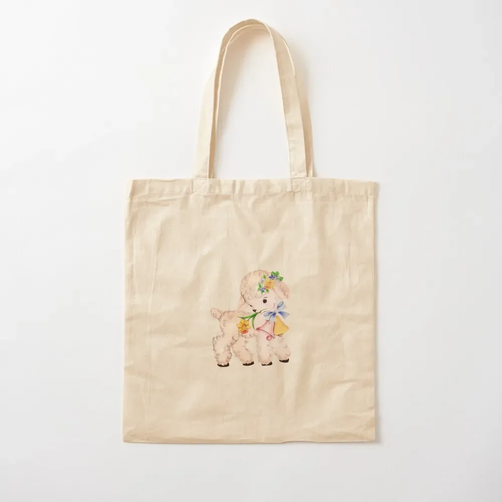 

Kitsch lamb Tote Bag shopping trolley bag Beach bag Women's shopping