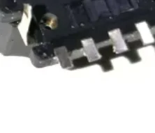 20pcs/lot  The EVQWKL001 belt wheel wheel roller encoder encoding 12 posioning number pressing switch with switch