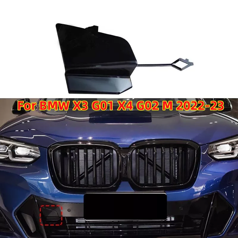 

Tow Hook Eye Cover Cap Front Bumper 51118081065 For BMW X3 G01 X4 G02 M 2022-23