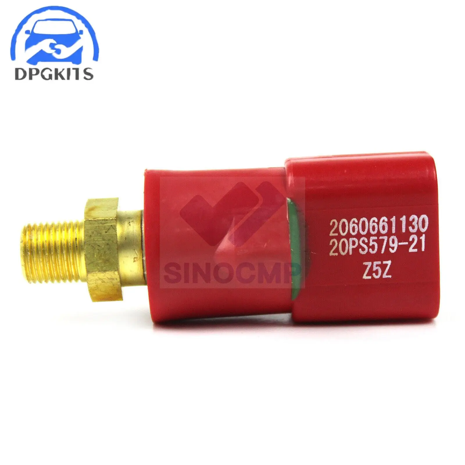 Excavator Pressure Sensor 206-06-61130 for Komatsu PC100-7 PC120-7 PC200-7 PC220-7 PC300-7 PC400-7 PC120-6 PC200LC-8 PC300LC-8