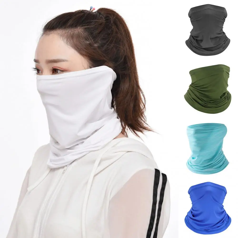 Dustproof Scarf Neck Gaiter Balaclava Man Women Head Face Tube Beanie Bandana Balaclava