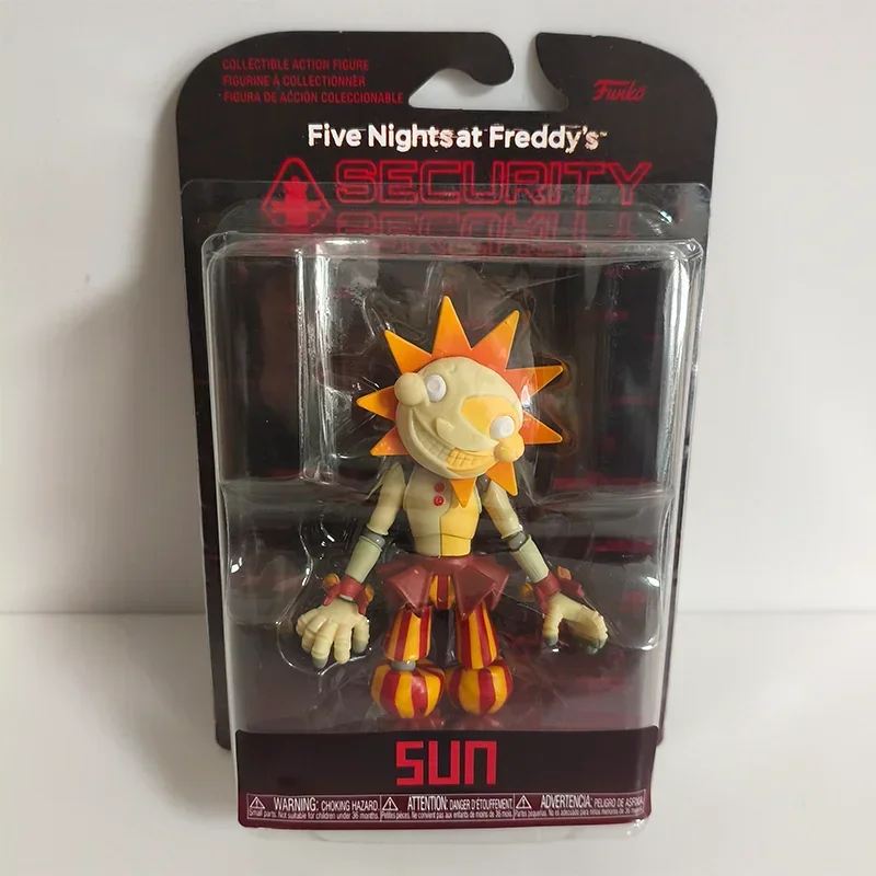 FNAF Sundrop The Sun and Moon Movable Doll Toys Anime Action Figure Collection