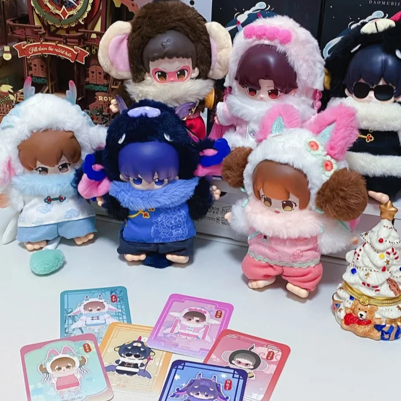 

Authentic stock Original Valley Anime Tomb Robber Notes: Shanhai Divine Beast Vinyl Trendy Play Blind Box Doll Birthday Gift