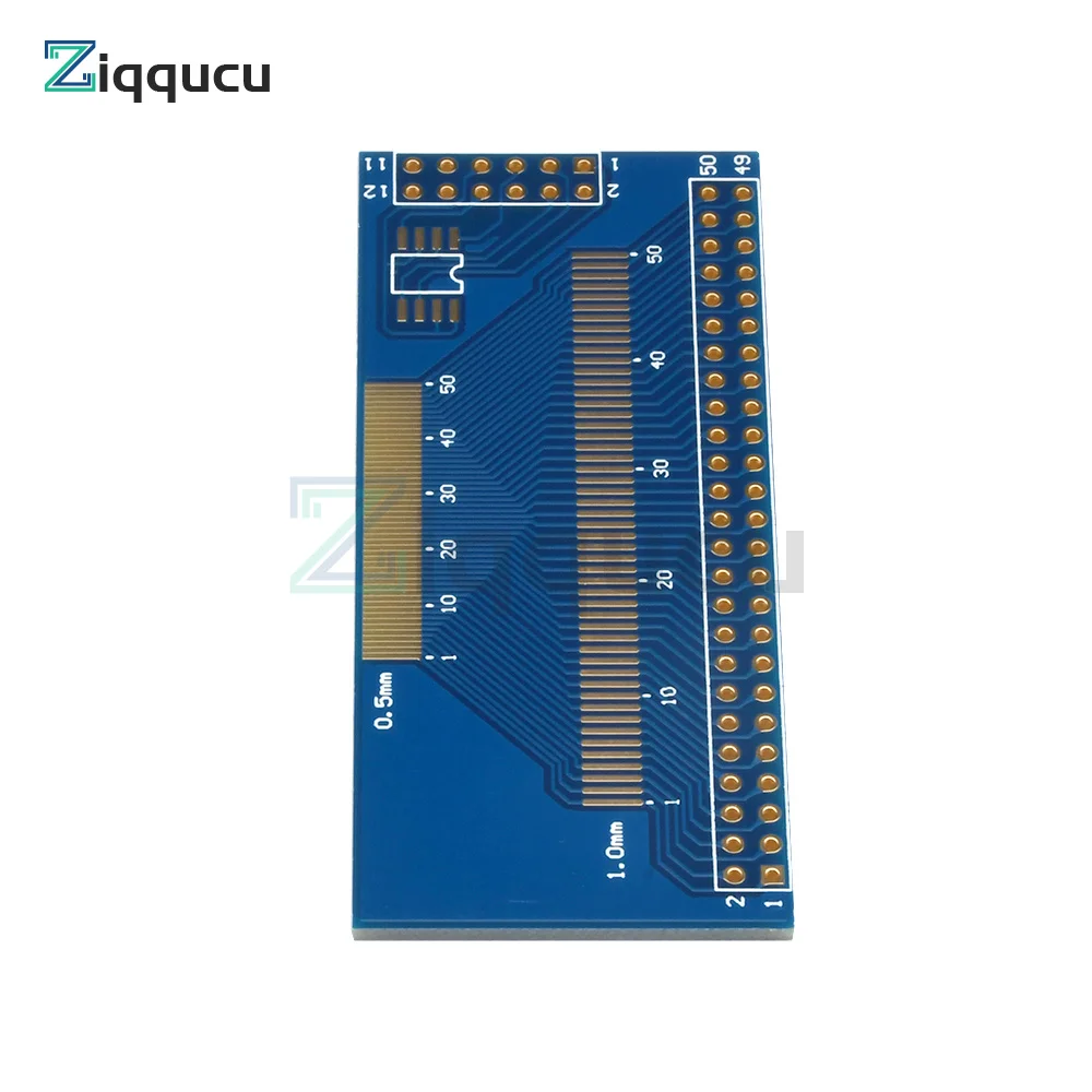 1PC Multiple 0.5/0.7/0.8/1.0mm Pitch TFT LCM LCD Adapter Board FPC-50 Board SMD To DIP