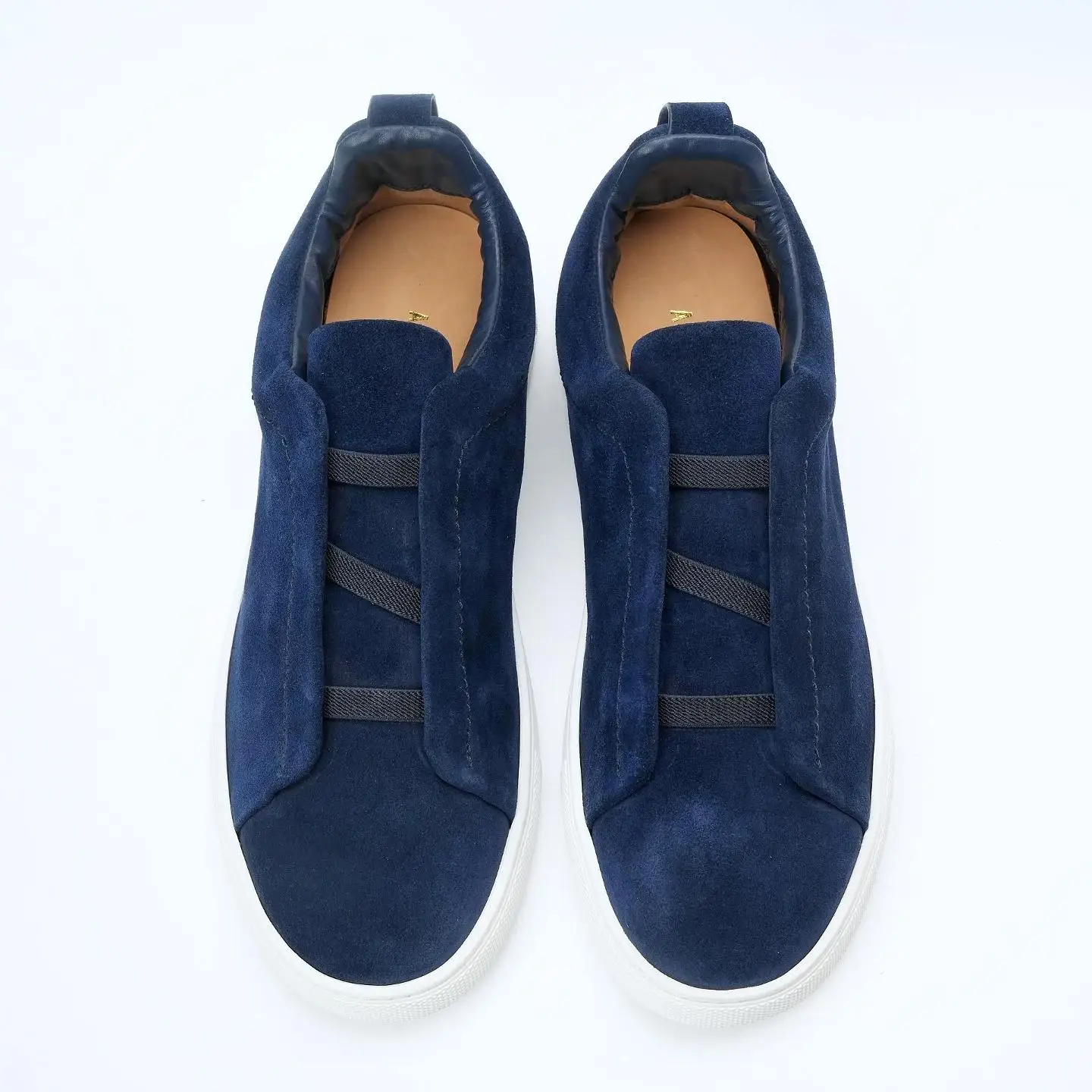 أحذية رجالية مسطحة من جلد الغزال المال القديم كاجوال بسيط على الطراز الكلاسيكي للصيف والخريف مكتب التنقل اليومي ملابس السفر #1