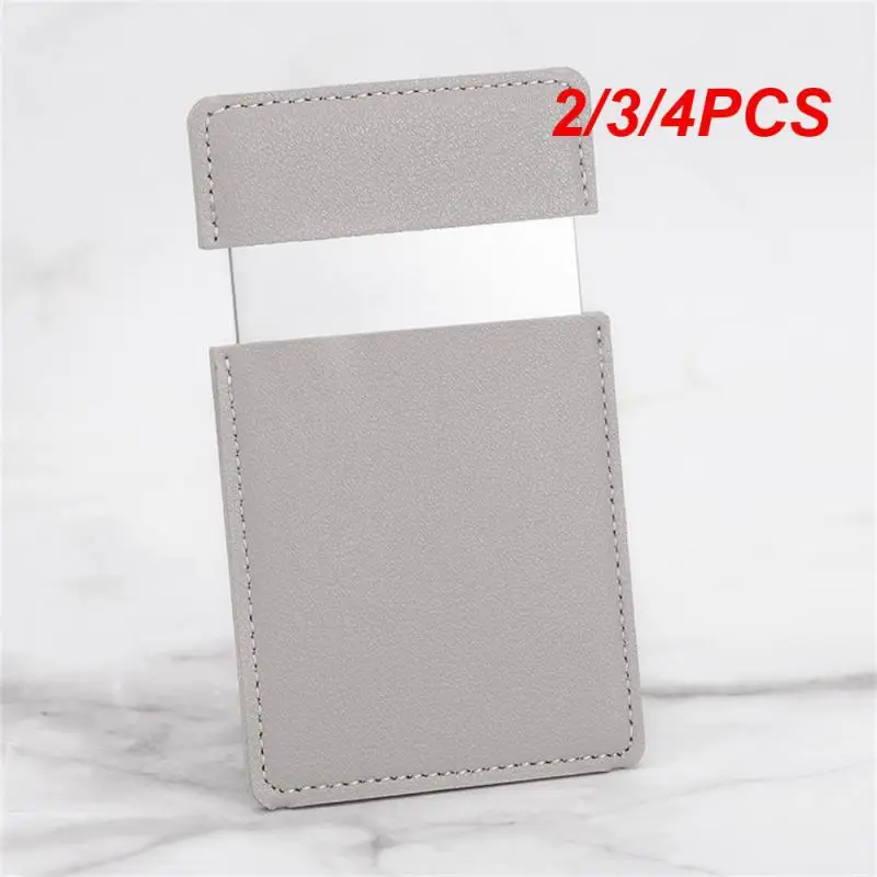 2/3/4PCS Mirror Fashion Rectangle Durable Safety Health & Beauty Cute Rimless Simple Portable Tool Stainless Steel Practical