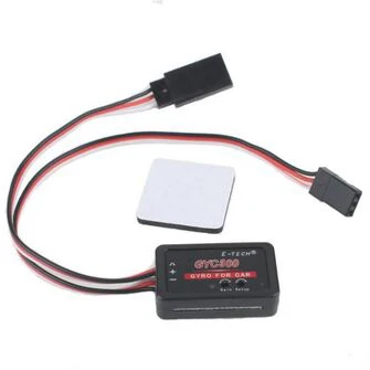 GYC300 Mini giroscopio piezoeléctrico para coche teledirigido, sistema de tracción trasera, para barcos y coches teledirigidos