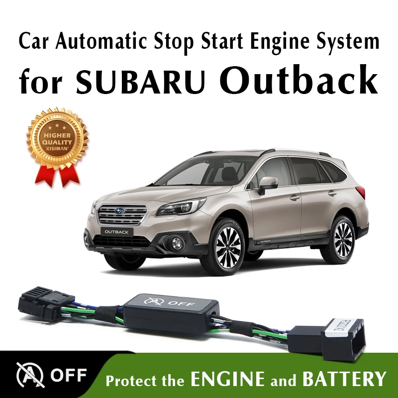 For SUBARU Outback BS 2017-2019 Car Auto Stop Canceller Start Stop Engine Eliminator Plug Cable Plug&Play Cable Eliminator