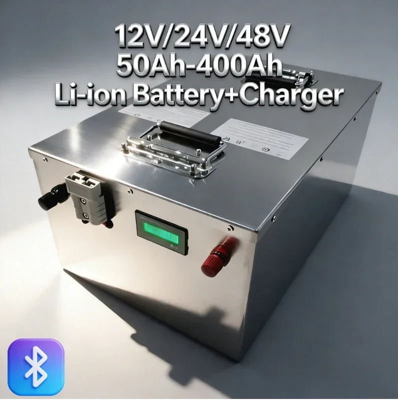 

Литий-ионный аккумулятор высокой емкости 12В/24В/48В (50Ач-400Ач) | Быстрозаряжаемый портативный аккумулятор