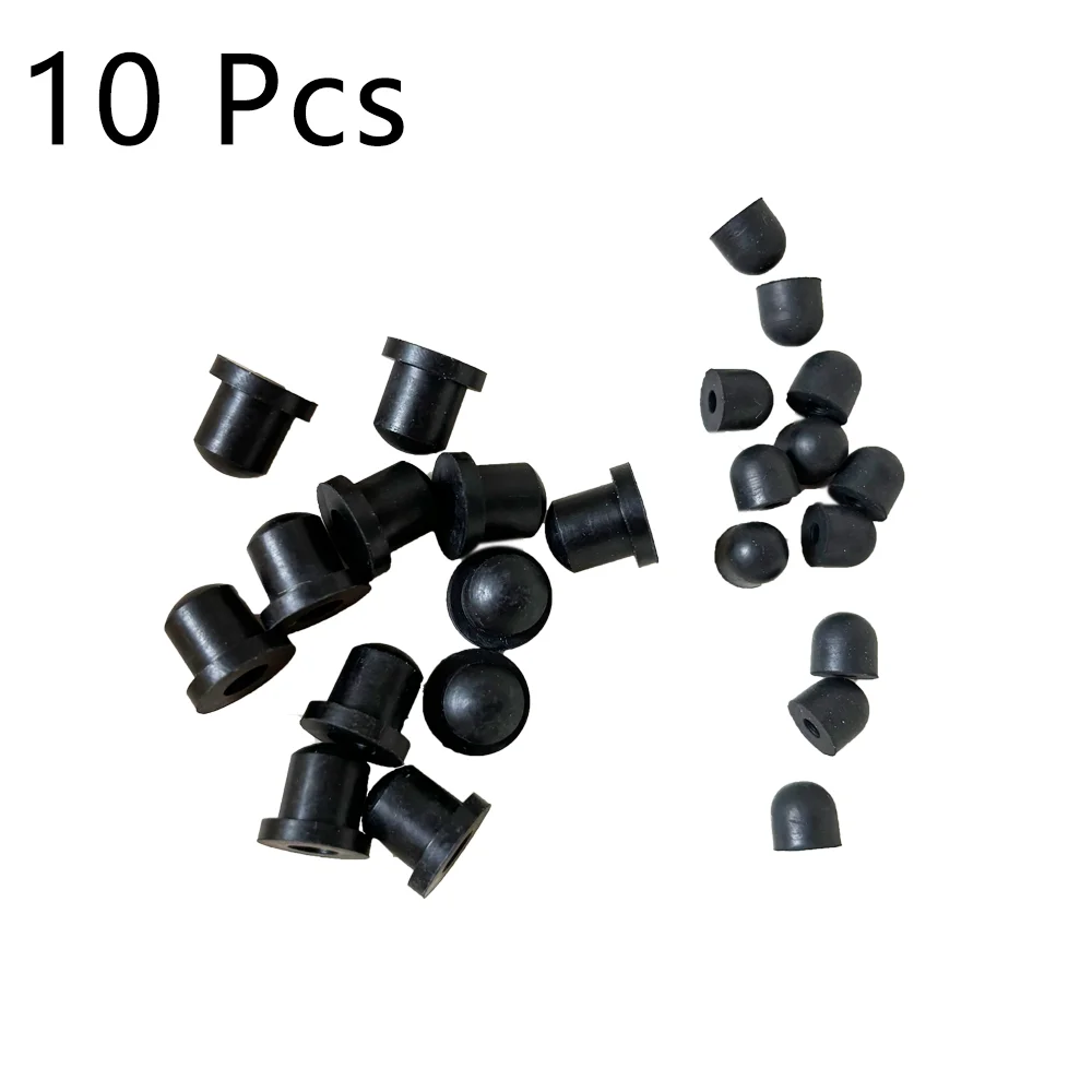 

10 шт., резиновая керамическая втулка вала, заглушка вала, аксессуары для водяного насоса, фиксированный конец, регулировка длины