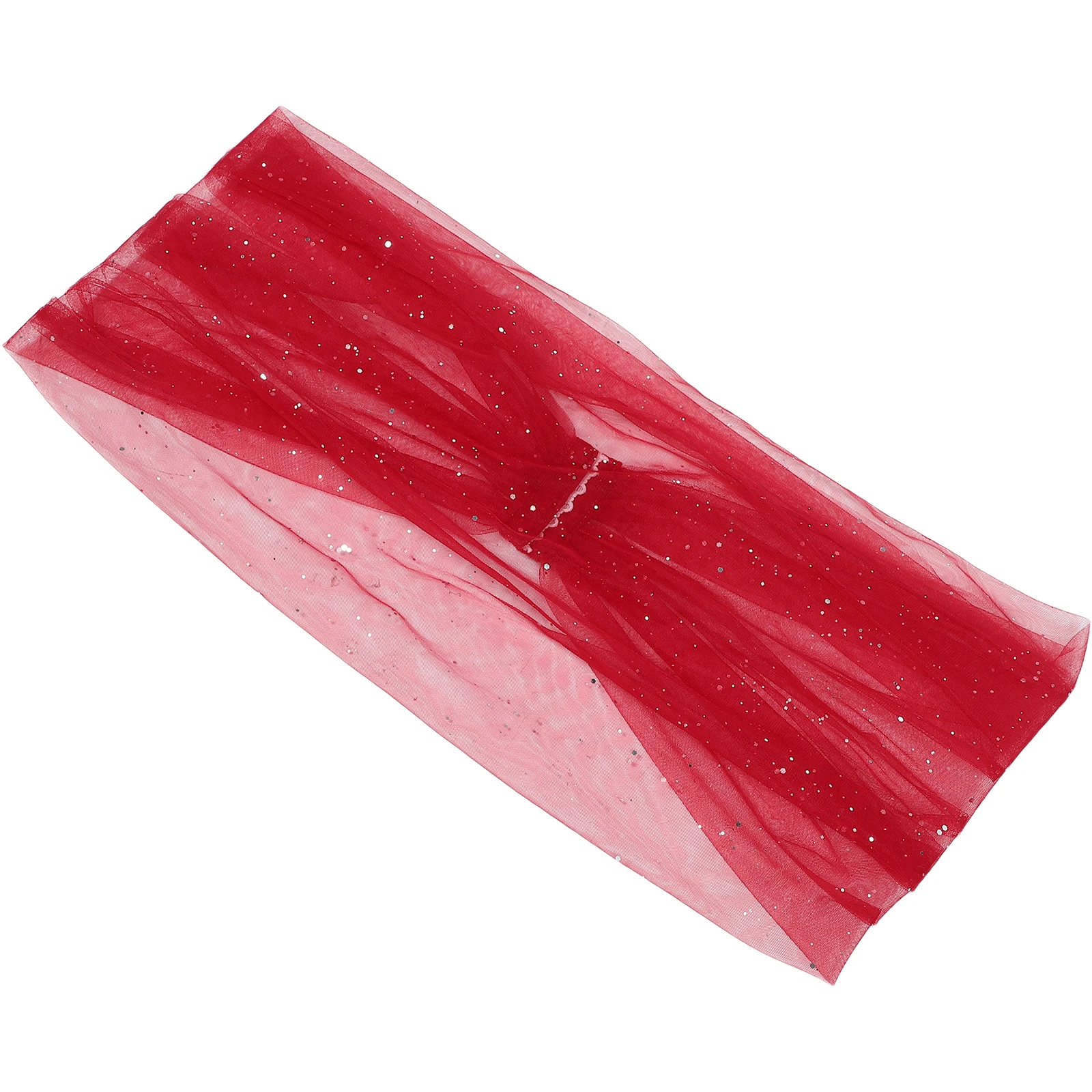 

Elegant Soft Chiffon Shawl Wine Glitter Tulle Bridal Wedding Wrap Evening Formal Dresses Luxury Scarf Stole Dressy