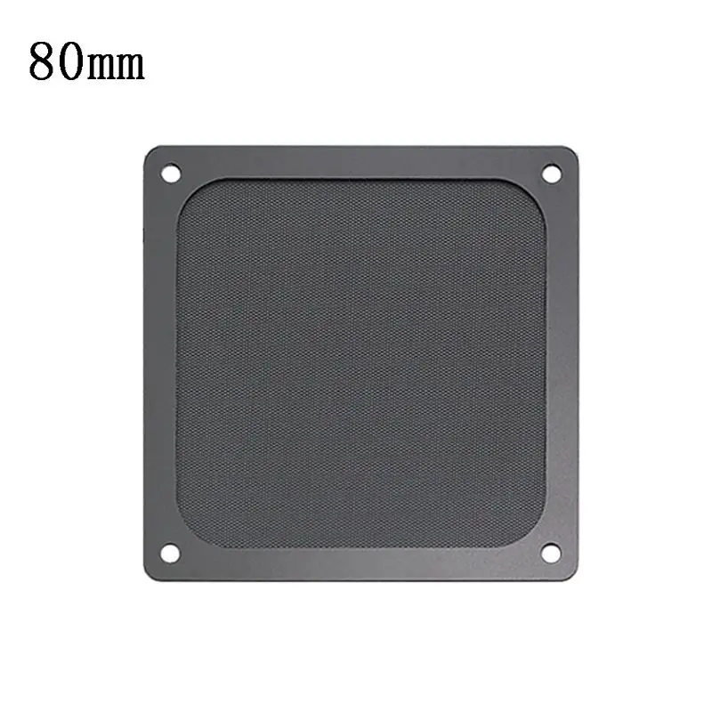 Staubfilter, schwarz, magnetisch, für Computer, PC, staubdicht, Kühler, Lüfter, Staubfilter