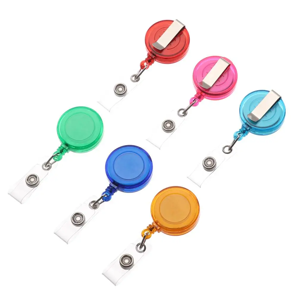 12 لونًا من اللوازم المكتبية لبطاقة الهوية مع حافظة شارة بكرة قابلة للسحب وحامل بطاقات الهوية #6