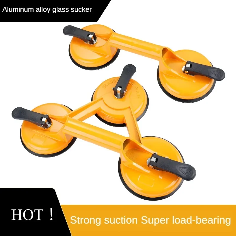 

High Suction Power Aluminum Alloy Suction Cup Single/Double/Triple Claws Vacuum Lifter Car Repair Tools Glass Tile Sucker