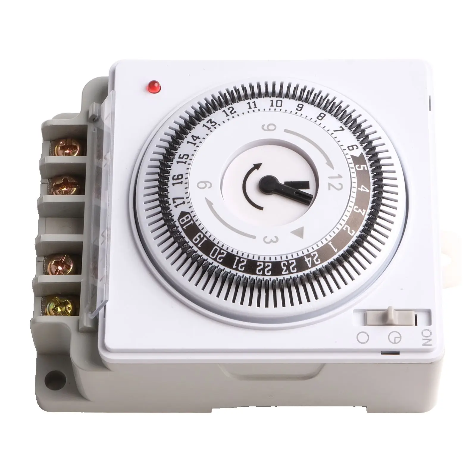 1pcs Mechanical Timer Th195 AC110-240V 50/60Hz Multi-Function Intelligent Timer Water Pump Control Daily Cycle Charging Timer