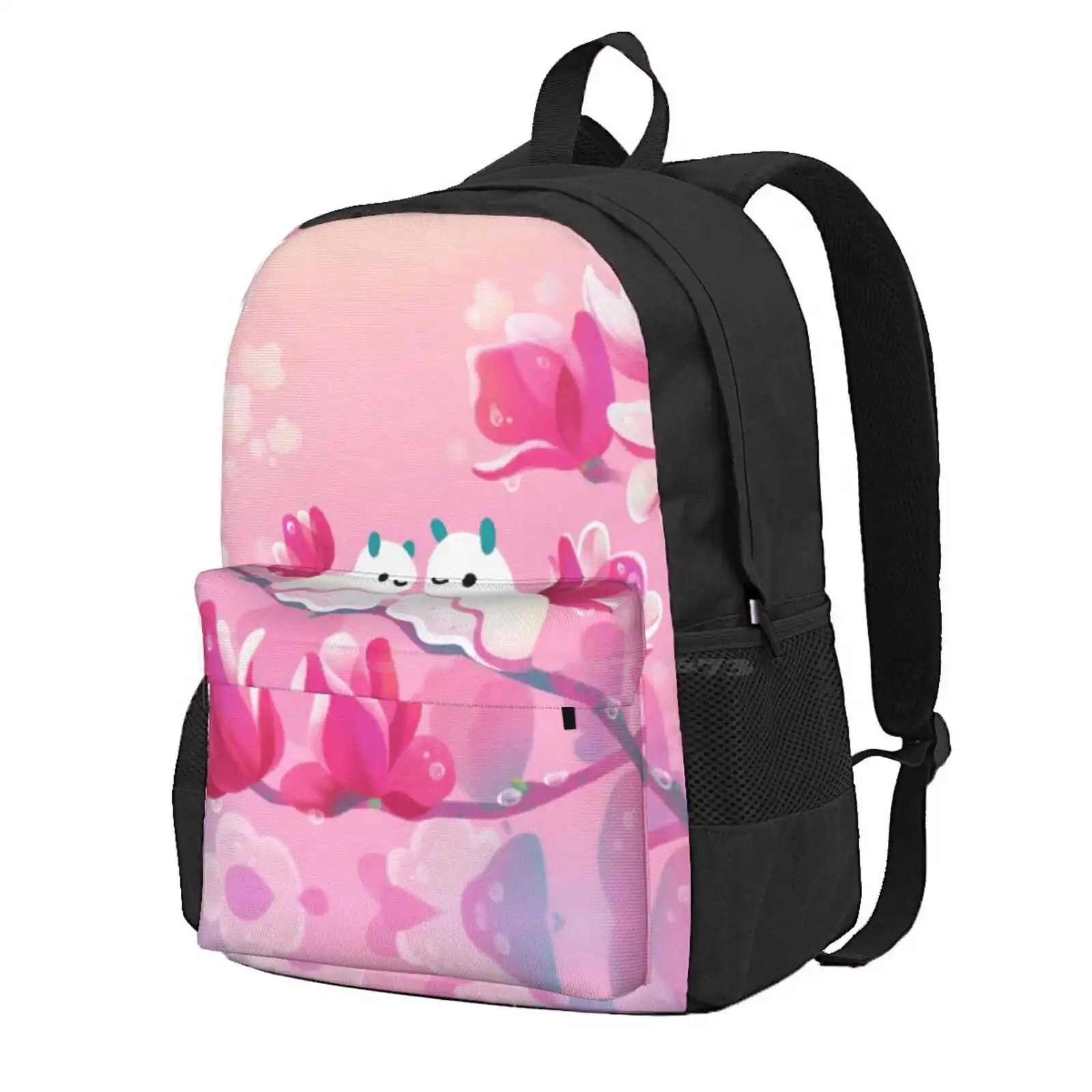 

Magnolia Sea Slug Hot Sale Schoolbag Backpack Fashion Bags Sea Slug Nudibranch Marine Life Cute Kawaii Lily Magnolia Spring