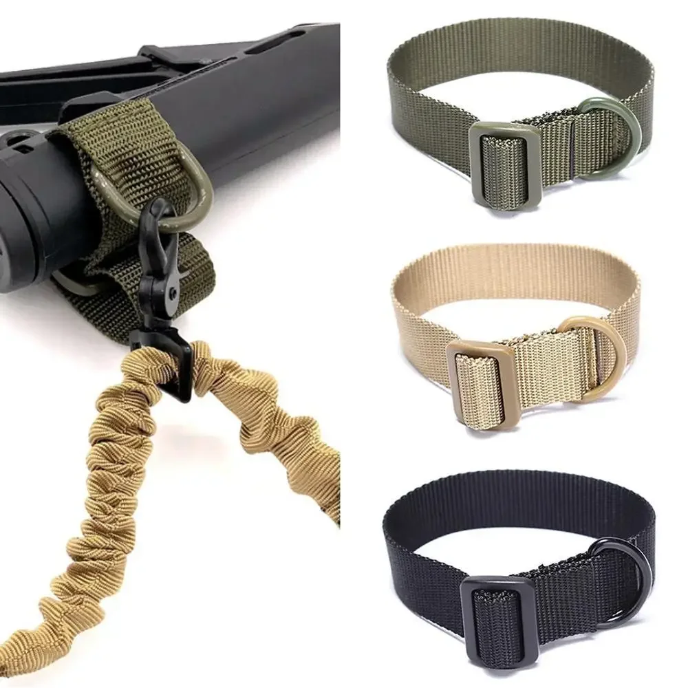 

Multifunctional Nylon Harness ButtStock Sling Adapter Rifle Stock Gun Strap Gun Rope Strapping Belt Hunting Accessories