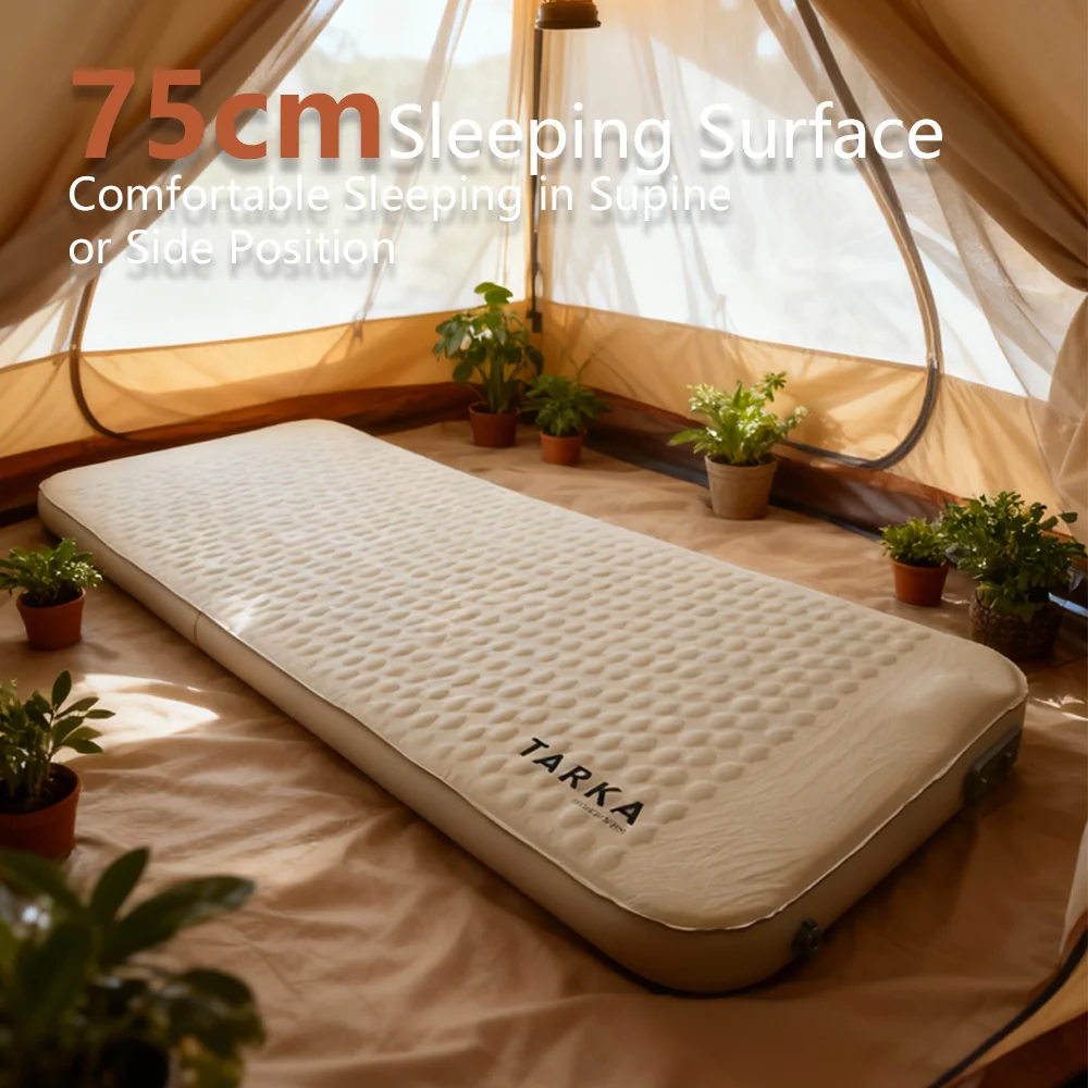 تاركا يجب اقتناؤها مرتبة هوائية للتخييم، وسادة محمولة ذاتية النفخ لراحة فورية في أي مكان - خيمة المشي لمسافات طويلة في المنزل والخارج